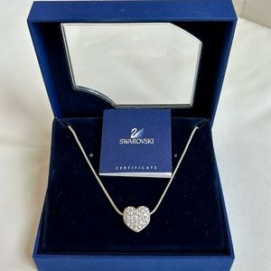 Swarovski two sided Heart Necklace
